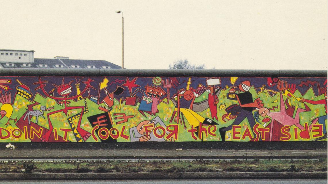  Jim Avignon's mural „Doin it cool for the East Side“ from 1990