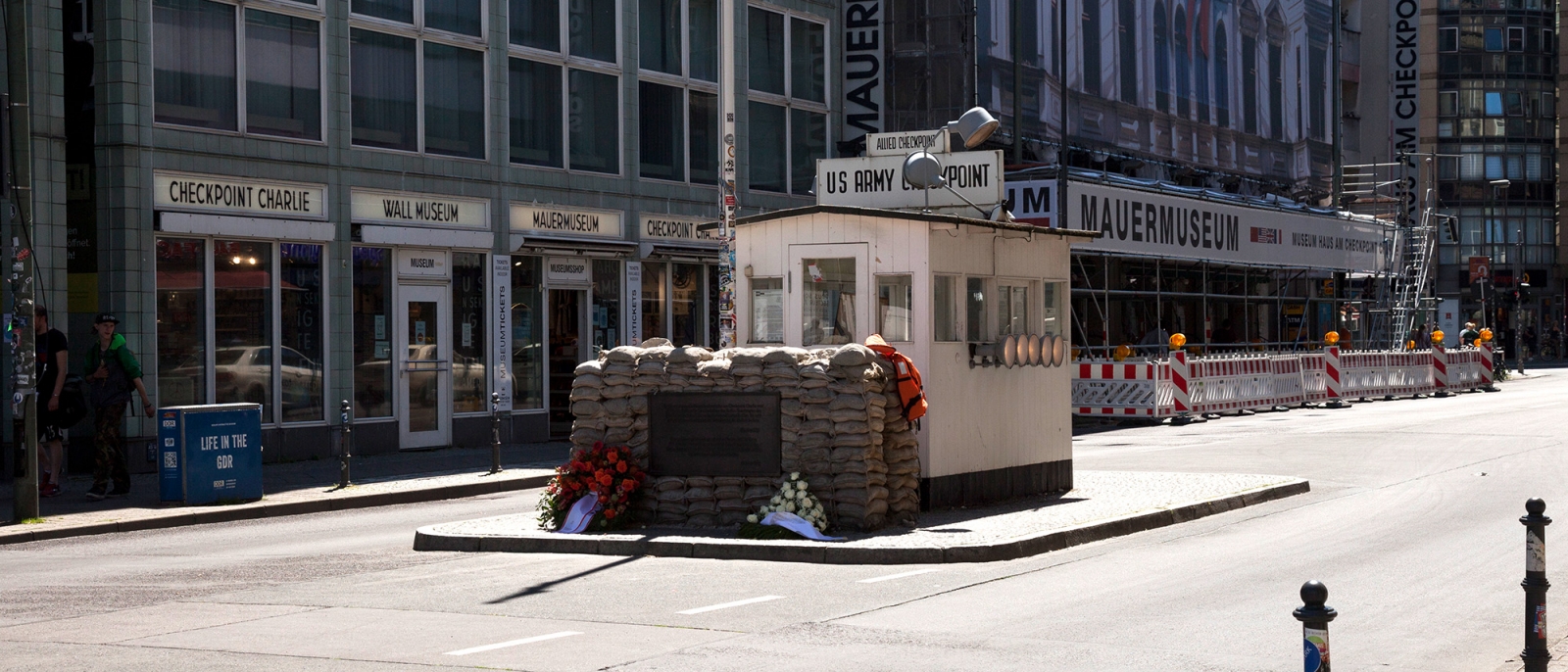 View of Checkpoint Charlie